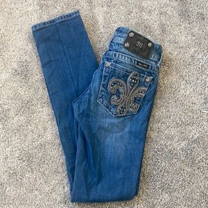 Miss Me Straight Cut Jeans Size 25